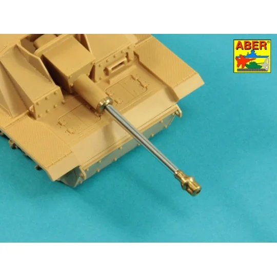 German StuK.40 L/48 7, 5cm barrel with early model muzzle brake for...