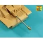 German StuK.40 L/48 7, 5cm barrel with early model muzzle brake for...