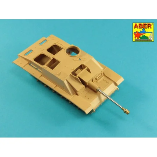 German StuK.40 L/48 7, 5cm barrel with early model muzzle brake for...