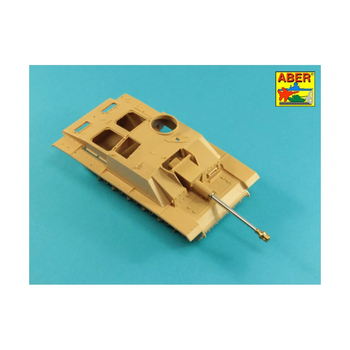 German StuK.40 L/48 7, 5cm barrel with early model muzzle brake for...
