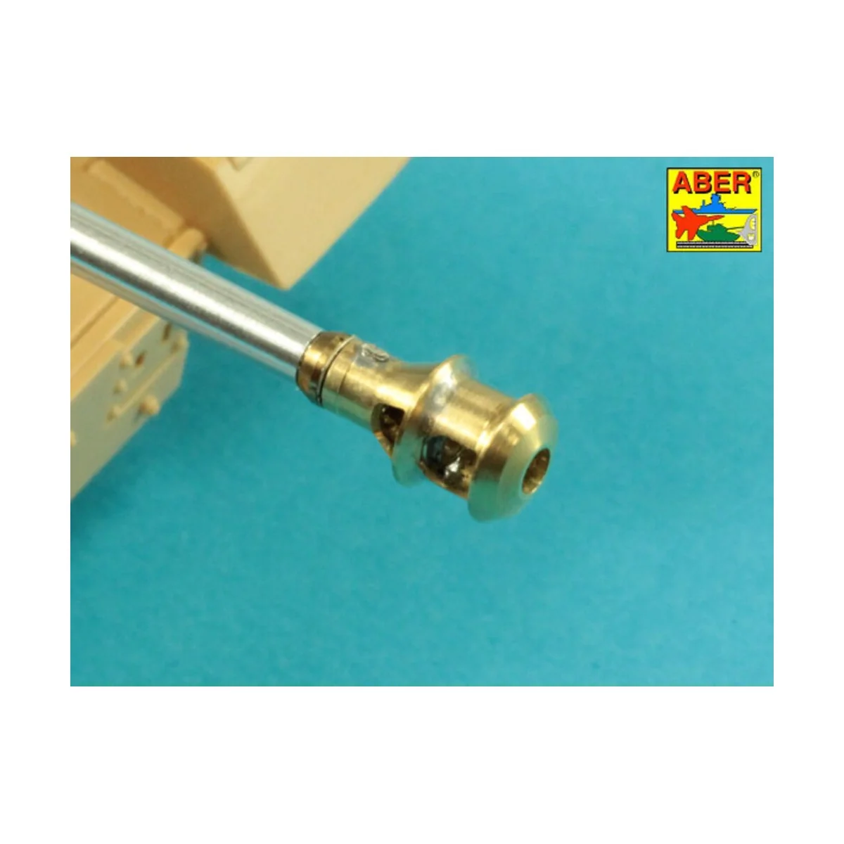 Germ.75mm barrel for KwK40L/48 with late model muzzle brake for Pz....