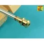 Germ.75mm barrel for KwK40L/48 with late model muzzle brake for Pz....