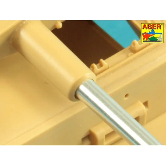 Germ.75mm barrel for KwK40L/48 with late model muzzle brake for Pz....