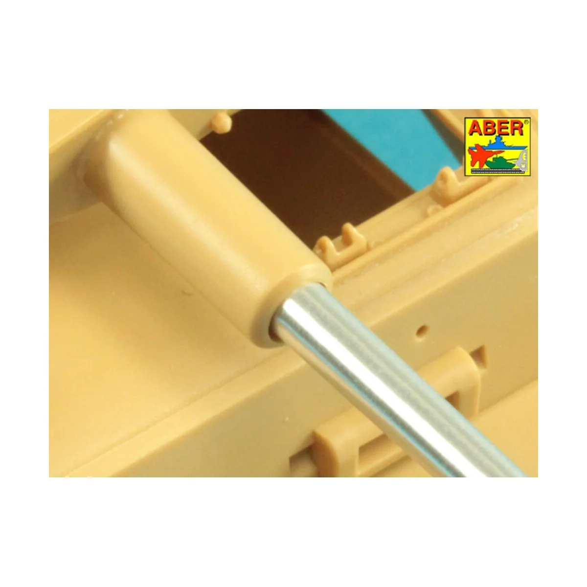 Germ.75mm barrel for KwK40L/48 with late model muzzle brake for Pz....