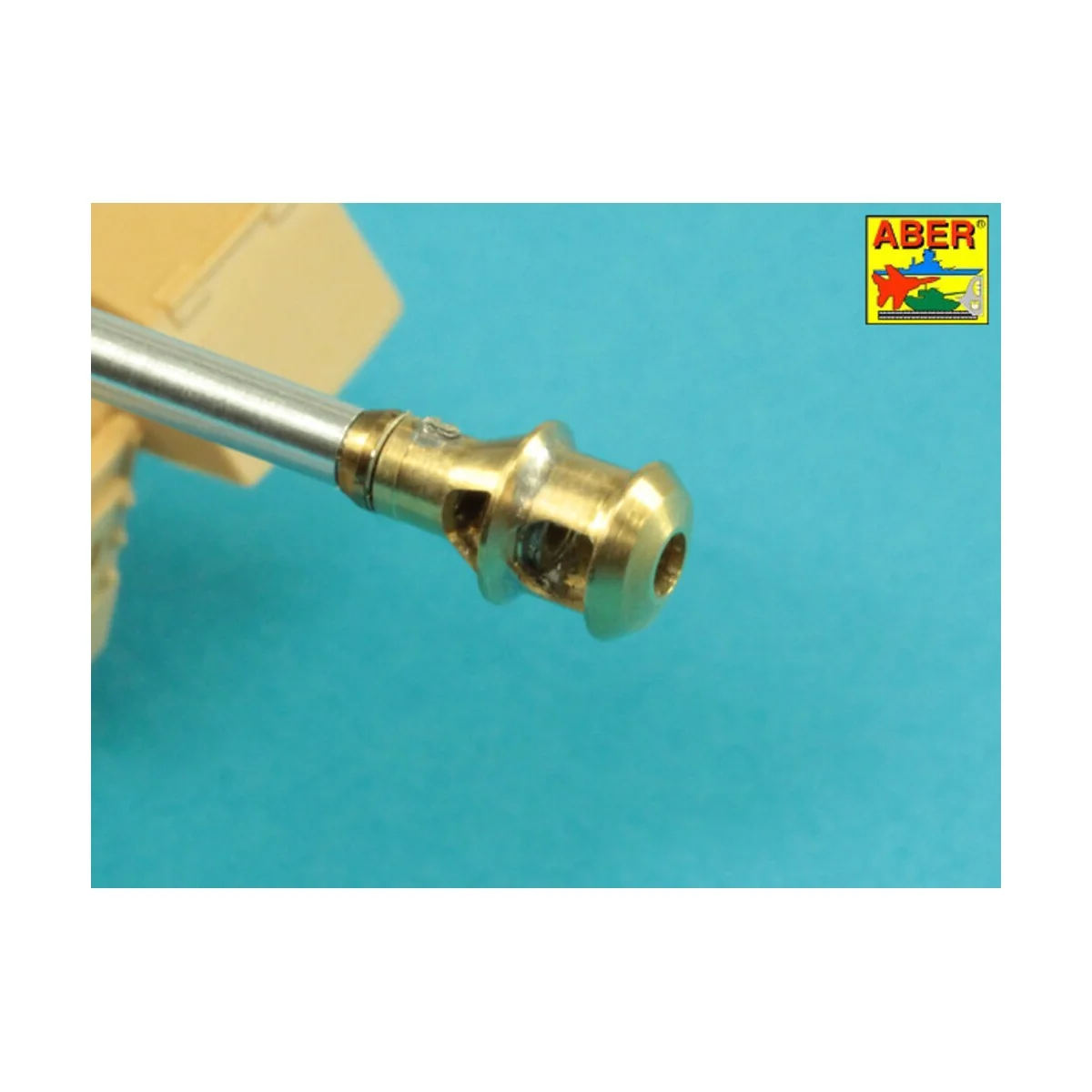 Germ.75mm barrel for KwK40L/48 with late model muzzle brake for Pz....