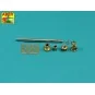 German StuK.40 L/48 7, 5 cm Barrel with final muzzle brake for Stug...