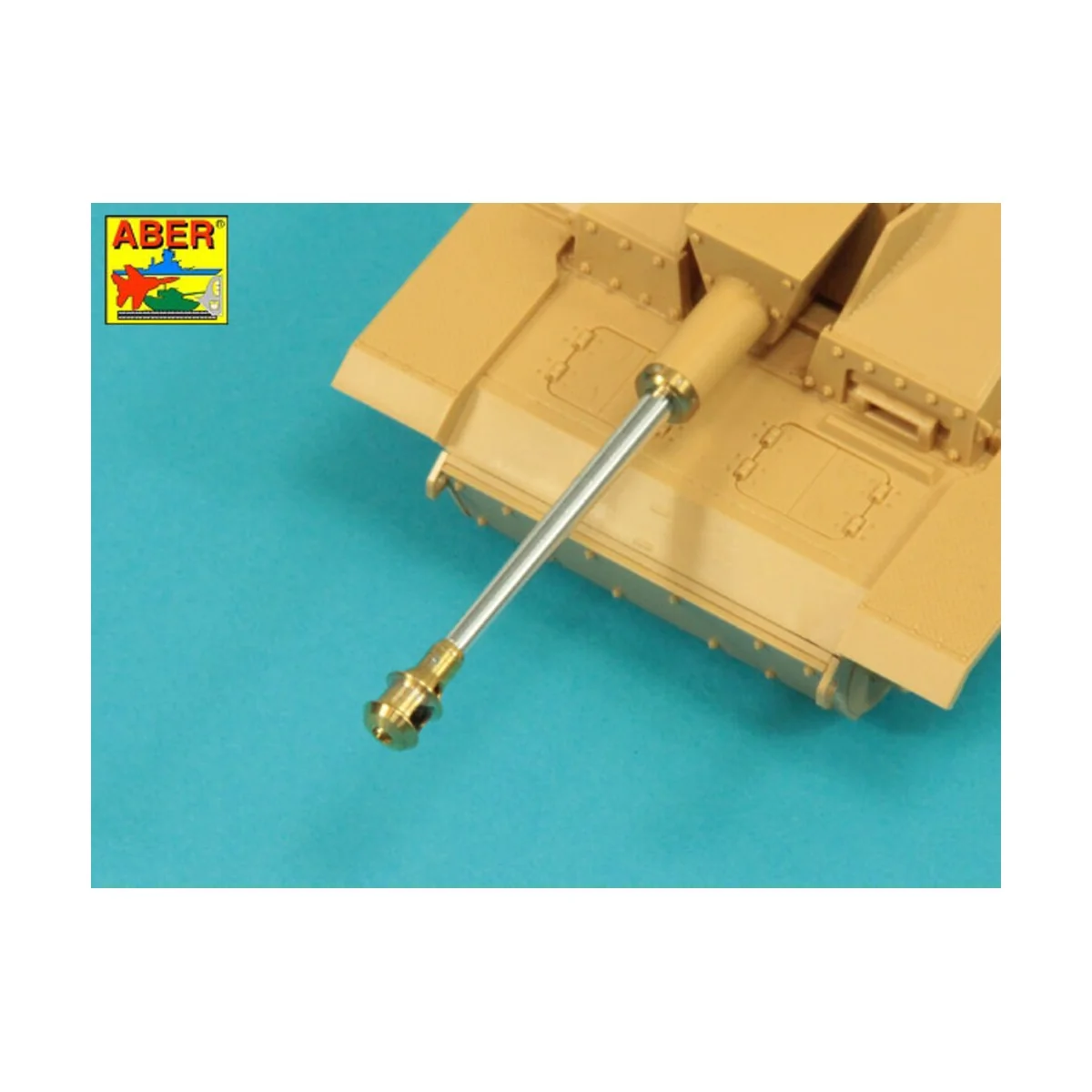 German StuK.40 L/48 7, 5 cm Barrel with final muzzle brake for Stug...