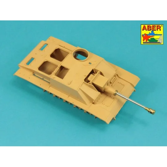 German StuK.40 L/48 7, 5 cm Barrel with final muzzle brake for Stug...
