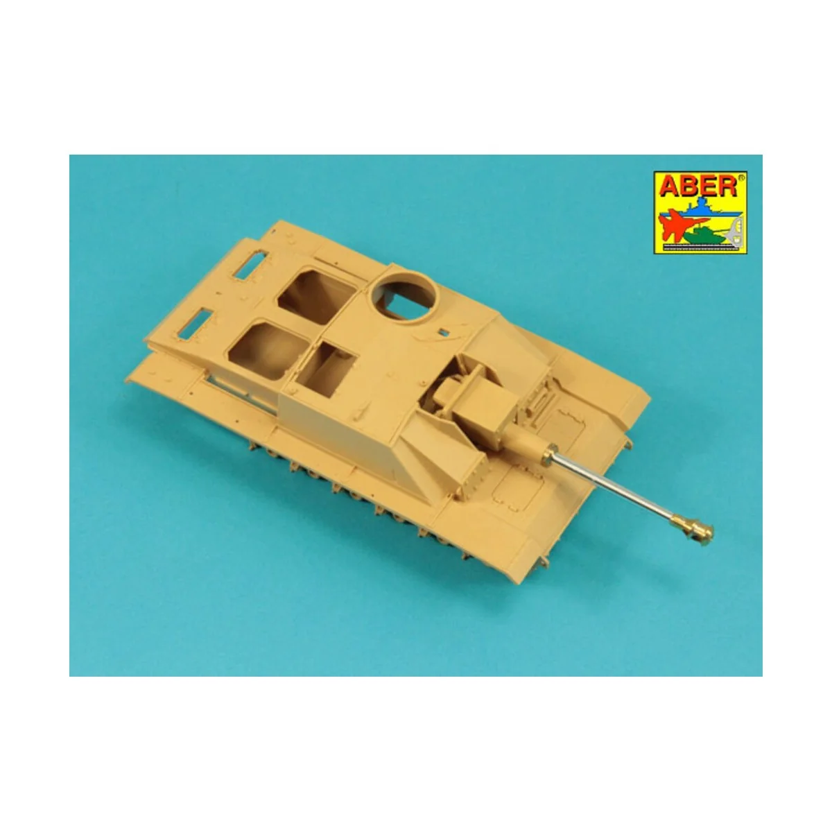 German StuK.40 L/48 7, 5 cm Barrel with final muzzle brake for Stug...