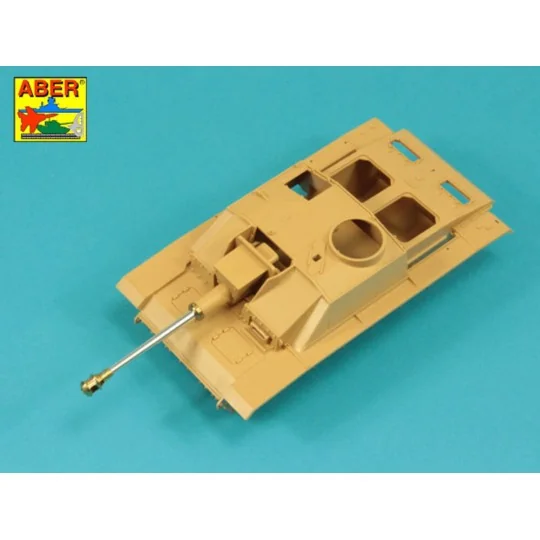 German StuK.40 L/48 7, 5 cm Barrel with final muzzle brake for Stug...