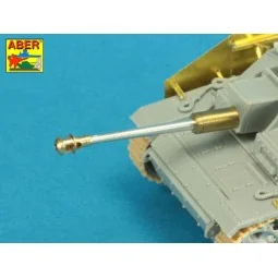 German StuK.40 L/48 7, 5 cm Bartel with middle model muzzle brake f... 2