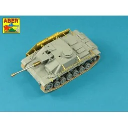 German StuK.40 L/48 7, 5 cm Bartel with middle model muzzle brake f...
