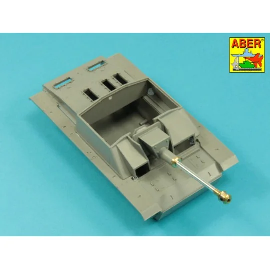 German StuK.40 L/48 7, 5 cm Barrel with final muzzle brake for Stug...