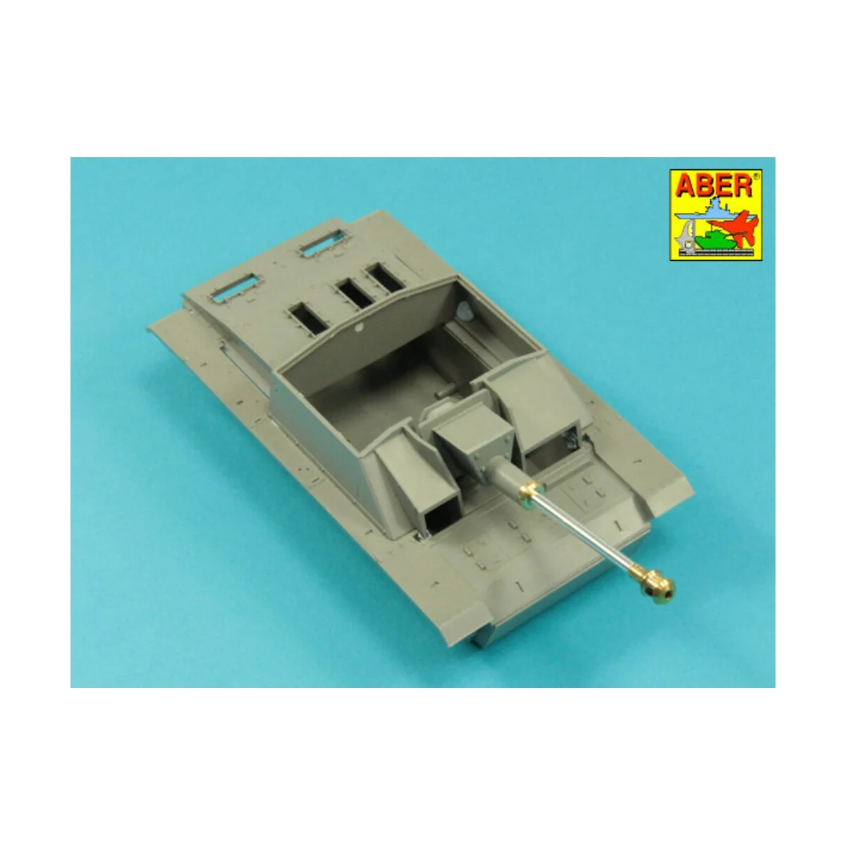 German StuK.40 L/48 7, 5 cm Barrel with final muzzle brake for Stug...