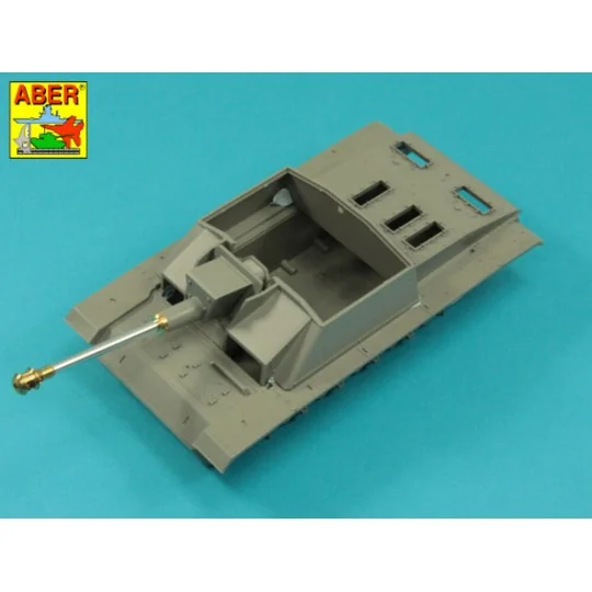 German StuK.40 L/48 7, 5 cm Barrel with final muzzle brake for Stug...