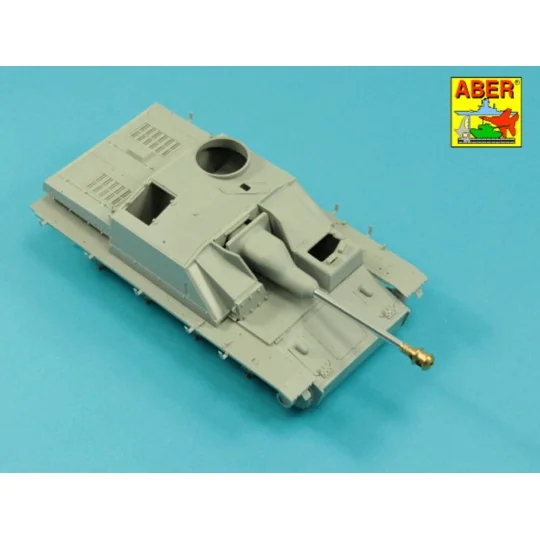 German StuK.40 L/48 7, 5 cm Barrel with final muzzle brake for Stug...