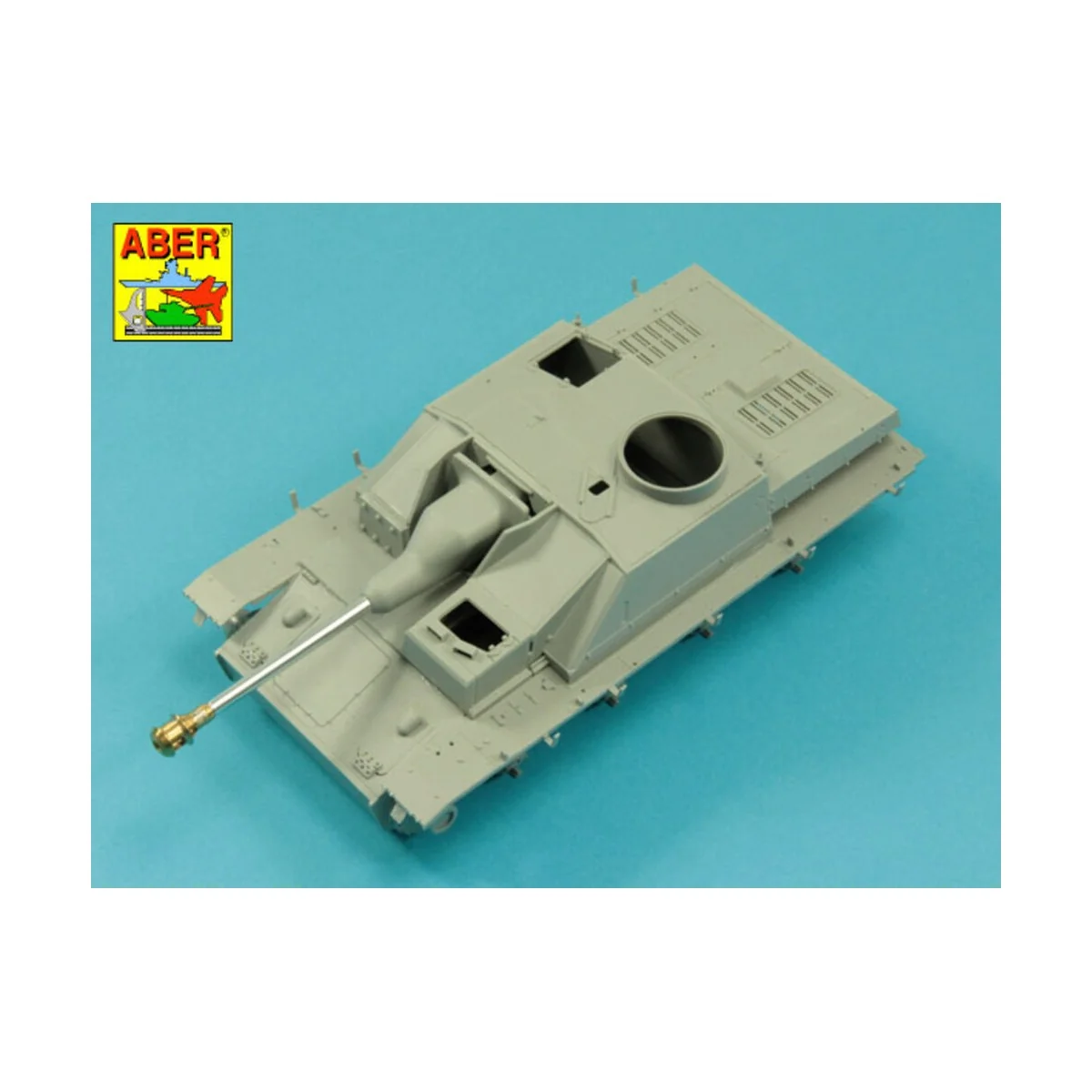 German StuK.40 L/48 7, 5 cm Barrel with final muzzle brake for Stug...