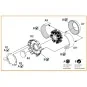 Ki-51 Sonia (all versions) resin exhaust & cooling gills for CP kit...