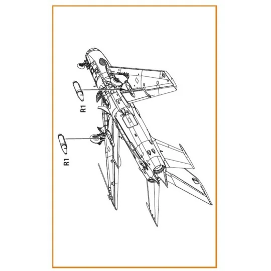 ORO-57K used on the following airplanes: MiG-19S/P, MiG-15bis/Sh, M...