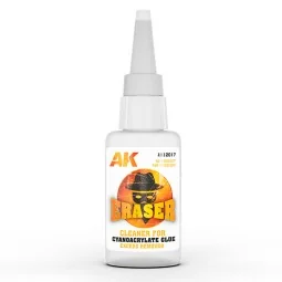 ERASER CLEANER FOR CYANOCRYLATE (EXCESS REMOVER) / LIMPIADOR PARA P...