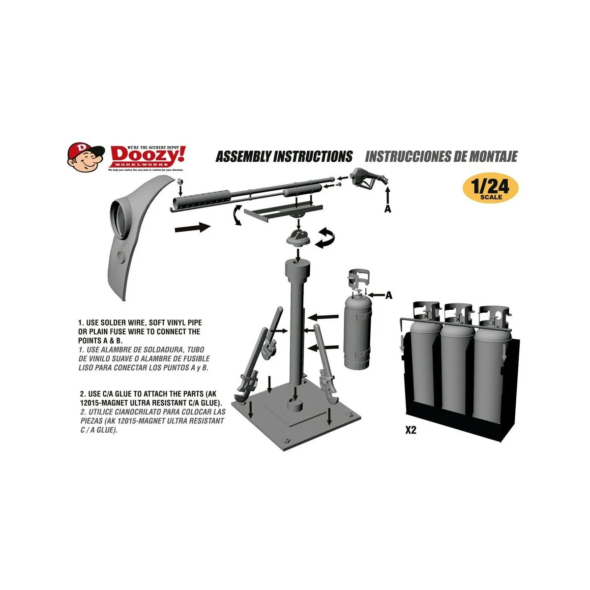 TRUCK FLAMETHROWER WITH CAR FENDER PROTECTIVE SHIELD / LANZALLAMAS ...