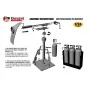 TRUCK FLAMETHROWER WITH CAR FENDER PROTECTIVE SHIELD / LANZALLAMAS ...