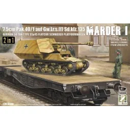 Marder I 7.5cm Pak.40/1 auf Gw.Lr.s.(f) Sd.kfz.135 with German 50 T...