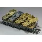 15 cm sFH 13/1 (Sf)auf Gw Lrs.(f )Sd.Kfz.135/1 with German 50 Ton T...