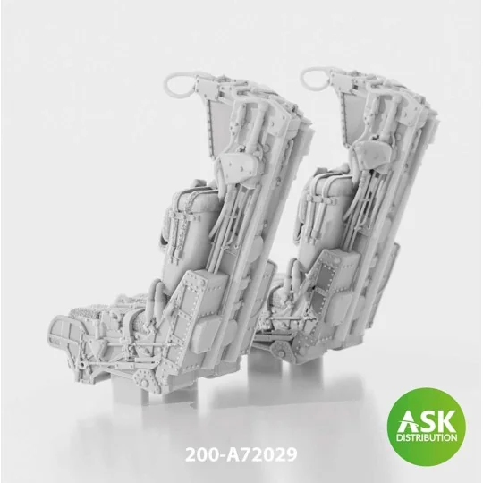 GRU7A ejection seats with seat belts 2 pcs, rec. for F-14A/B late -...