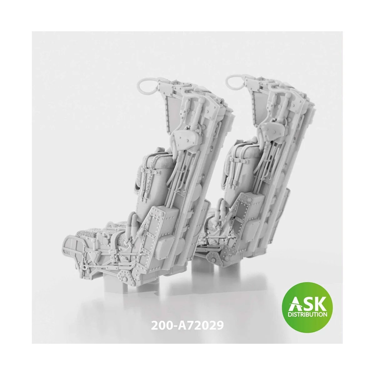 GRU7A ejection seats with seat belts 2 pcs, rec. for F-14A/B late -...