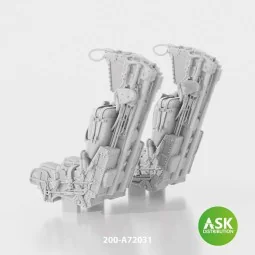 GRU7A ejection seats with seat belts 2 pcs, rec. for F-14A/B Early ...