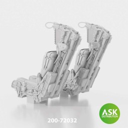 GRU7A ejection seats excluding seat belts 2 pcs, rec. for F-14A/B E...