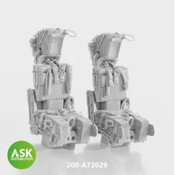 GRU7A ejection seats with seat belts 2 pcs, rec. for F-14A/B late -... 2