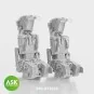 GRU7A ejection seats with seat belts 2 pcs, rec. for F-14A/B late -...