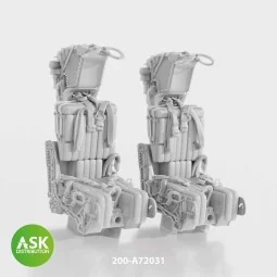 GRU7A ejection seats with seat belts 2 pcs, rec. for F-14A/B Early ... 2