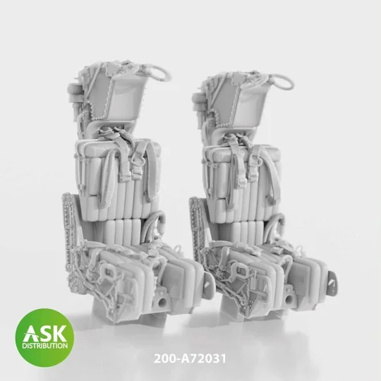 GRU7A ejection seats with seat belts 2 pcs, rec. for F-14A/B Early ...