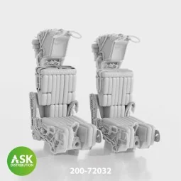 GRU7A ejection seats excluding seat belts 2 pcs, rec. for F-14A/B E... 2