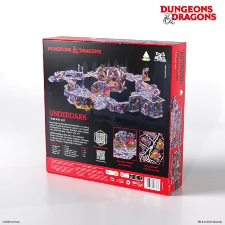 Dungeons & Dragons Underdark Pre-Painted Terrain Set - Archon Studi...