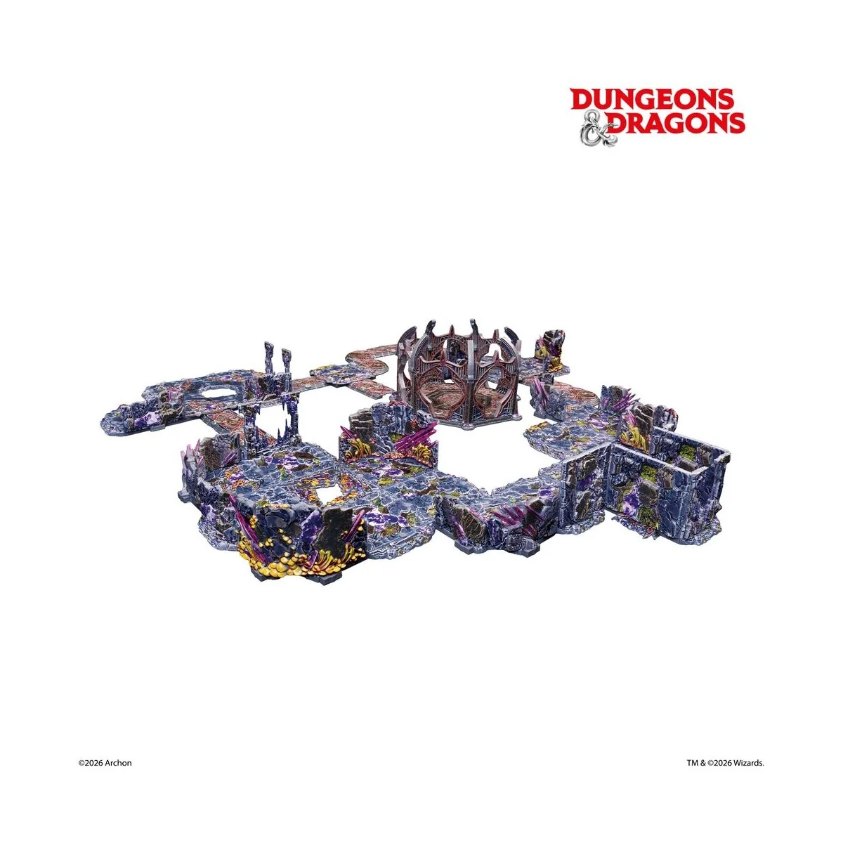 Dungeons & Dragons Underdark Pre-Painted Terrain Set - Archon Studi...