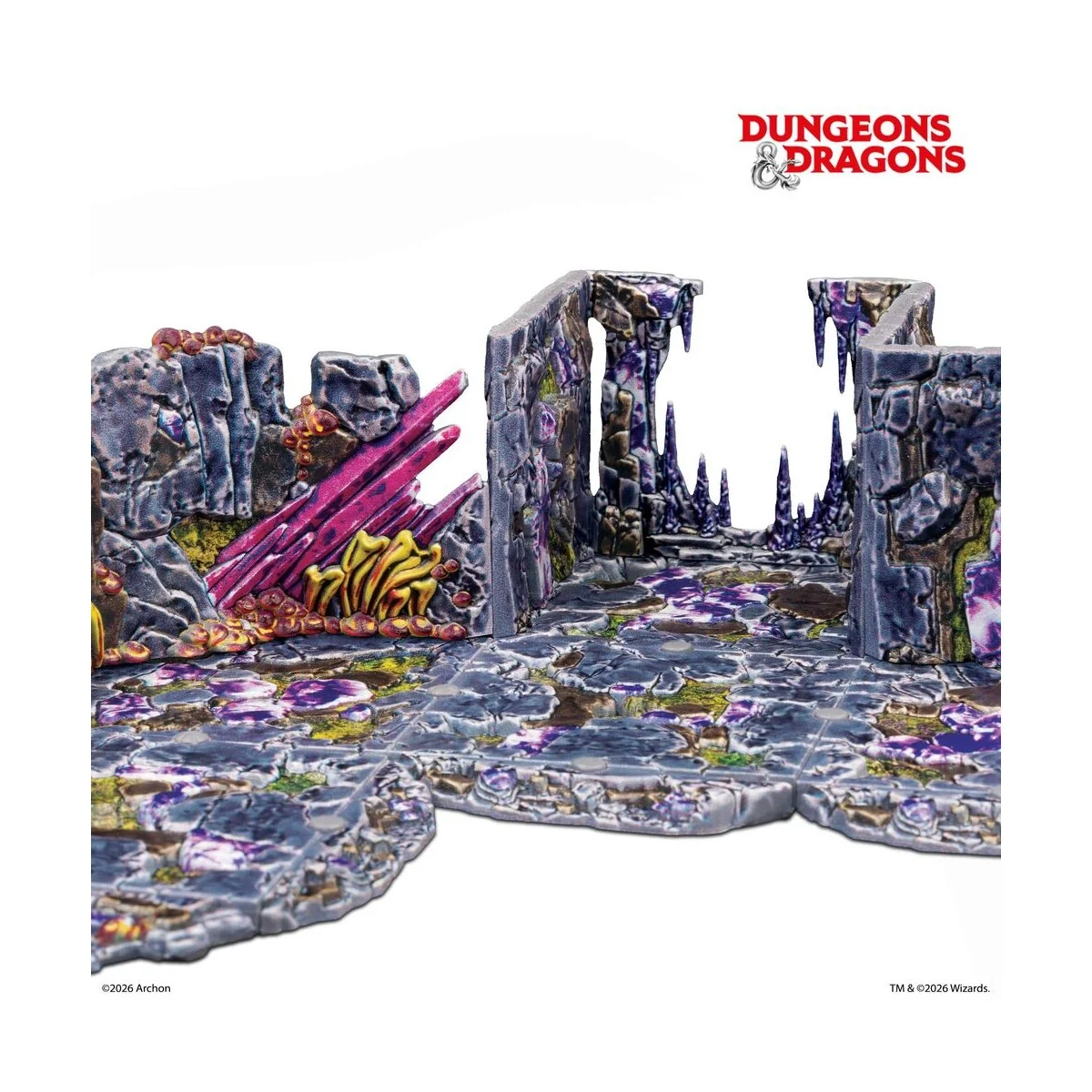 Dungeons & Dragons Underdark Pre-Painted Terrain Set - Archon Studi...