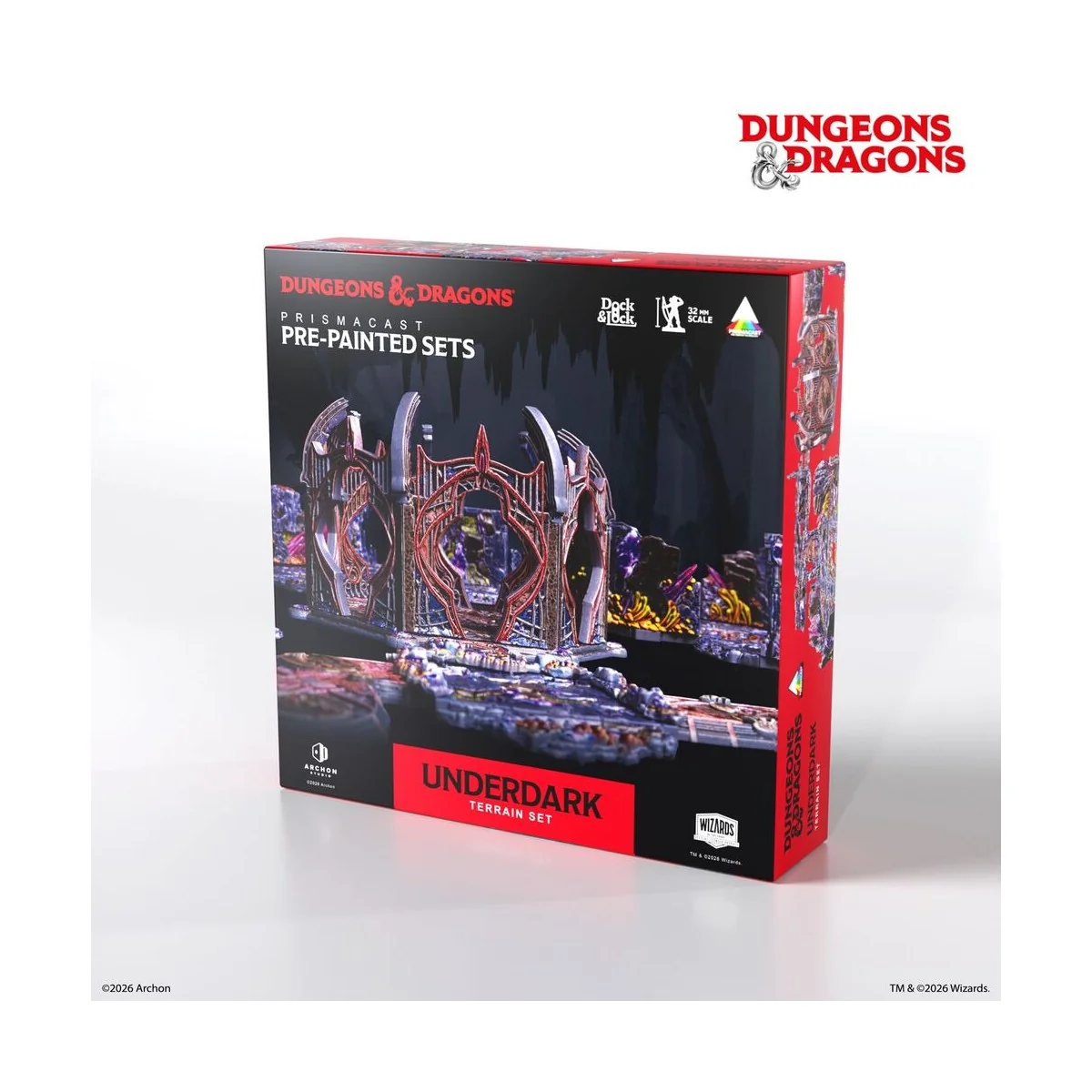 Dungeons & Dragons Underdark Pre-Painted Terrain Set - Archon Studi...