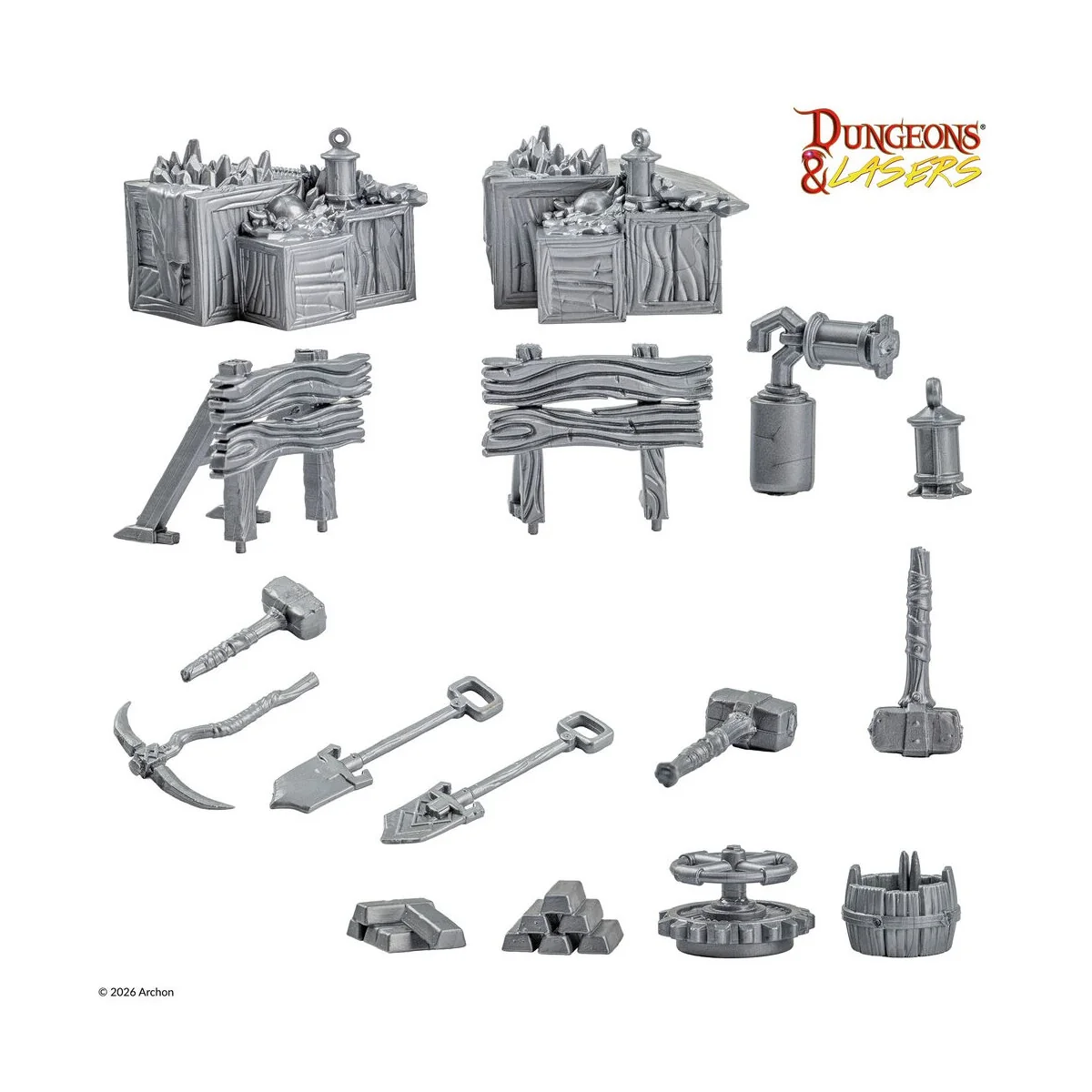 Dwarven Train Set - Archon Studio DNL0153