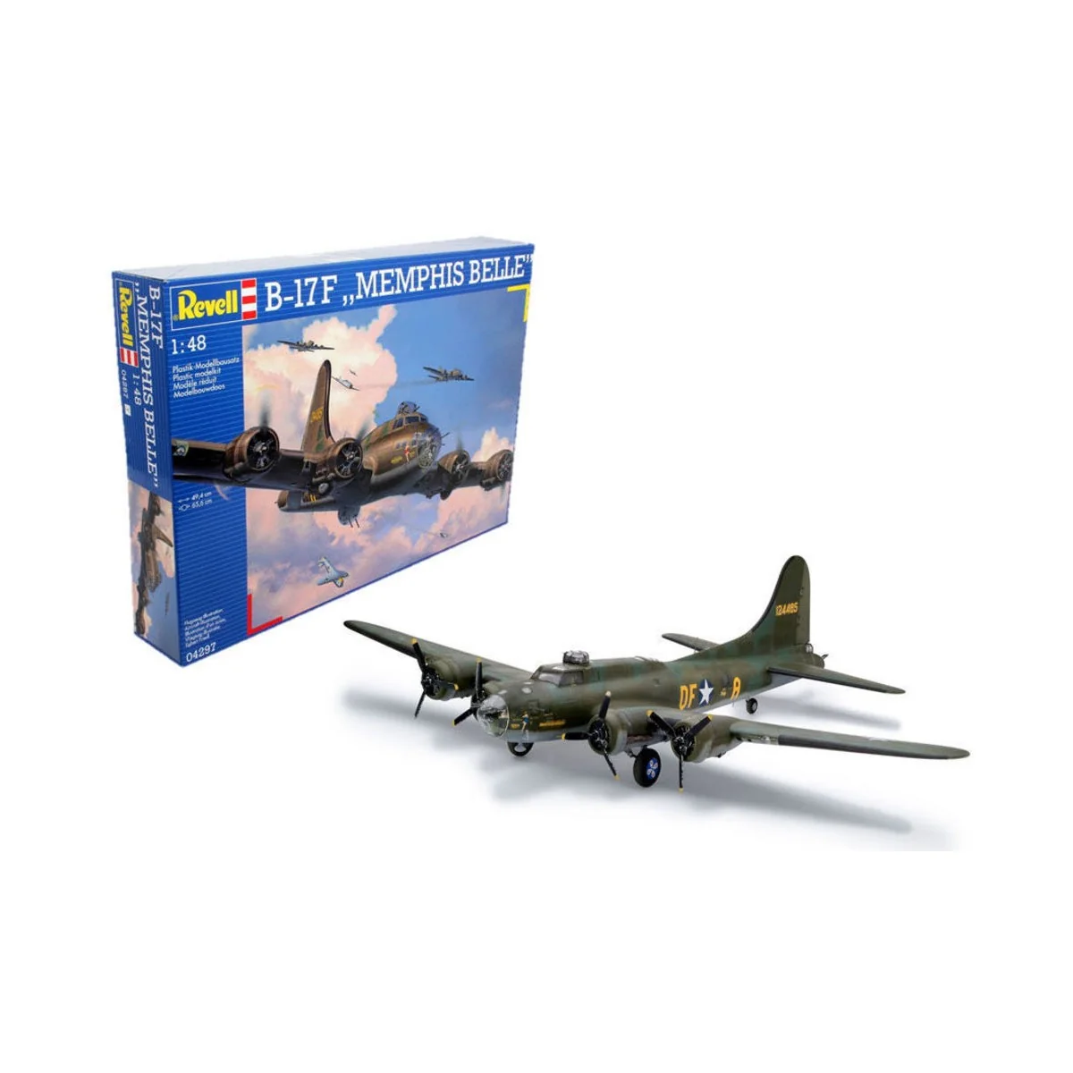 B-17F Memphis Belle, 1/48 - Revell 04297