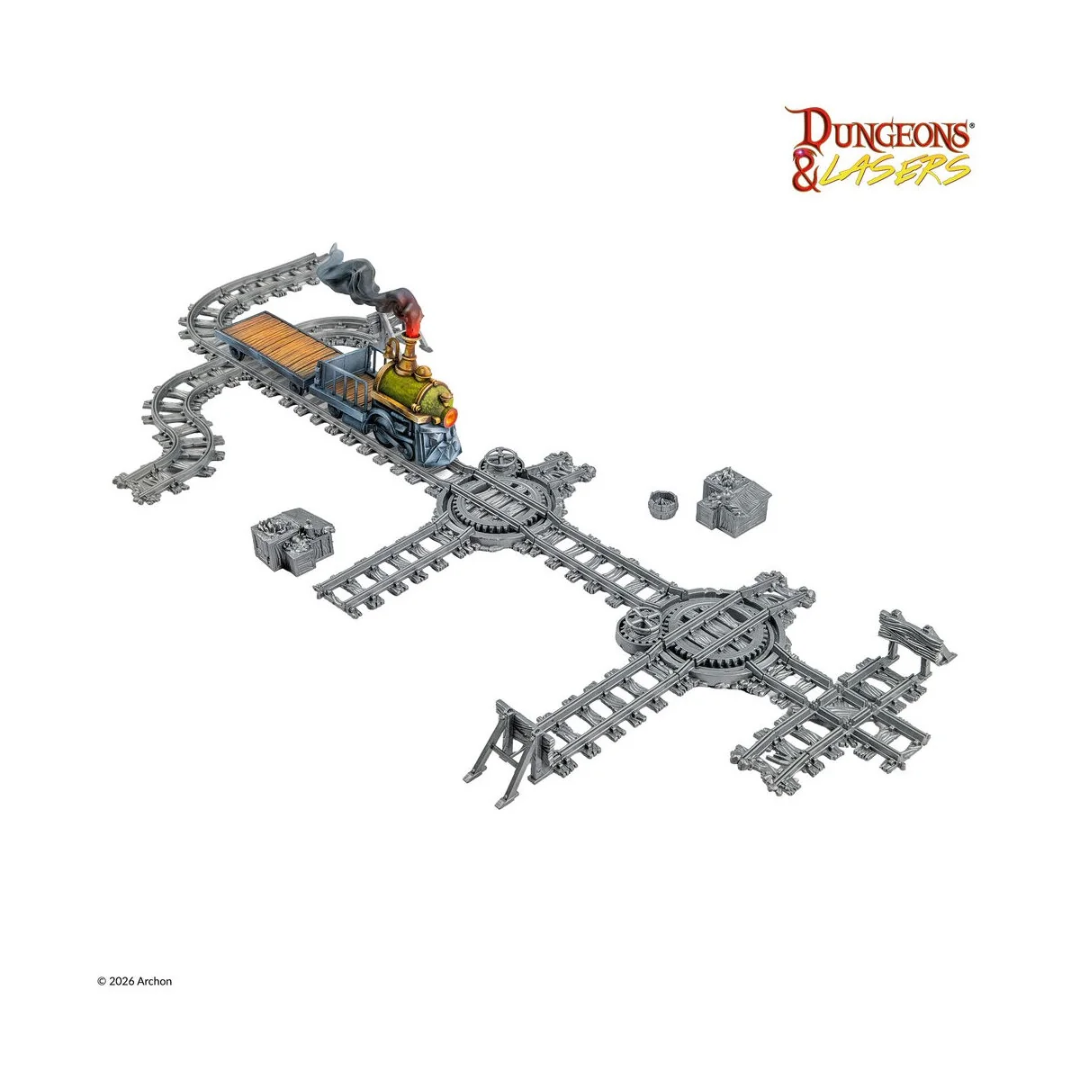 Dwarven Train Set - Archon Studio DNL0153