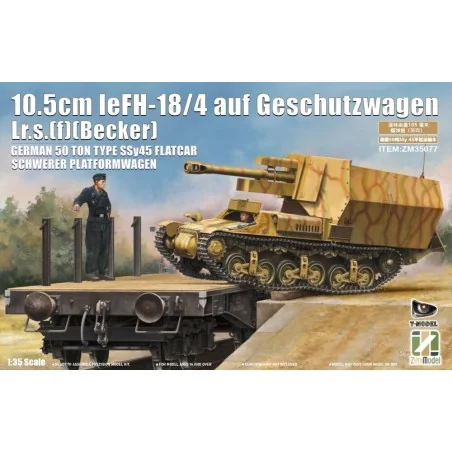10.5 cm leFH 18/4 auf Geschützwagen Lr.s.(f)(Becker) [2 in 1], 1/35...