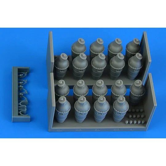 Gloster Meteor F.8/FR.9 combustion chambers for Revell, 1/32 - Aire...