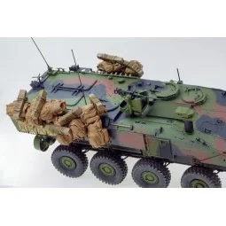 EXTERIOR DETAIL UPGRADE SET B FOR ACV-P, 1/35 - Toucan Model TC3D049