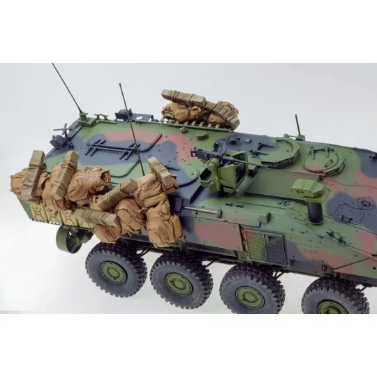 EXTERIOR DETAIL UPGRADE SET B FOR ACV-P, 1/35 - Toucan Model TC3D049