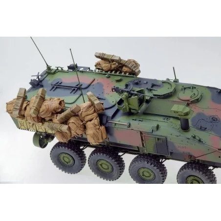 EXTERIOR DETAIL UPGRADE SET B FOR ACV-P, 1/35 - Toucan Model TC3D049