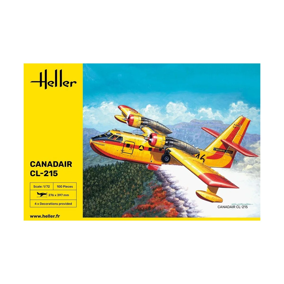 Canadair CL-215, 1/72 - Heller 80373